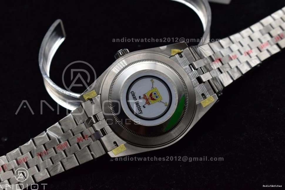 on SS Edition 126334 VR Best Black 904L Steel Clean Bracelet Jubilee Diamonds 407 1:1 Practical DateJust 41 Dial 0512